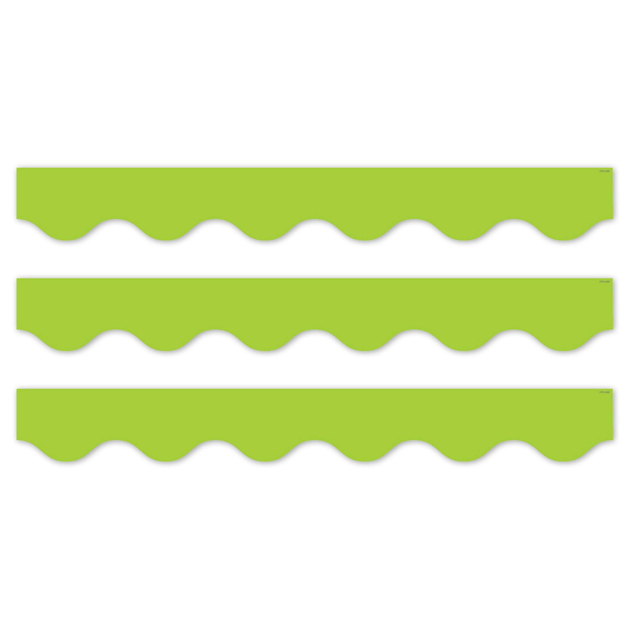 Creative Teaching Press® Core Decor Lime Wavy EZ Border, 48ft. Per Pack, 3 packs